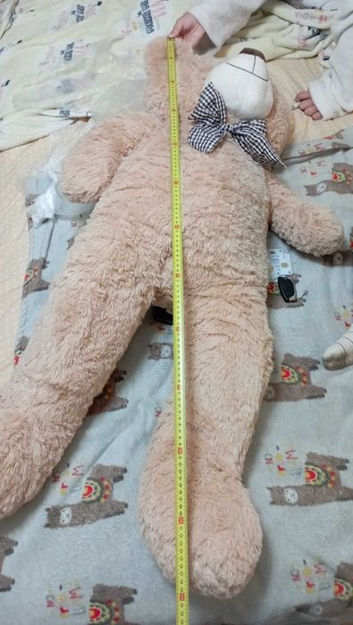 Urso de peluche com 1m20 novo