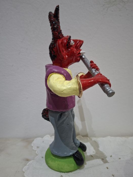 Diabo musico do ceramista Francisco Lima de Barcelos Mistério filhos