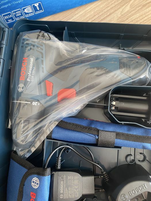 Новий!!! Шуруповерт акамуляторний Bosch Professional GRS 120 Li