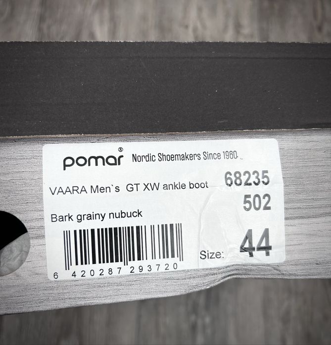 Ботинки Pomar VAARA Men's GT XW GORE-TEX  Originals