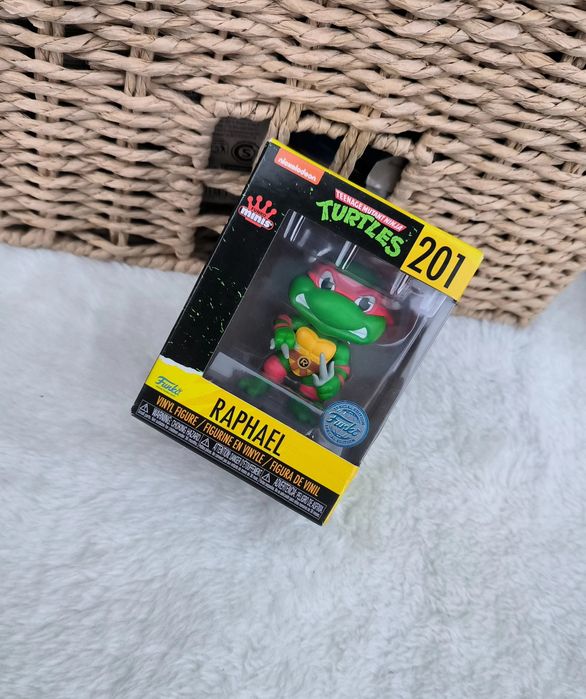 Funko Minis Wojownicze Żółwie Ninja Raphael o numerze 201.