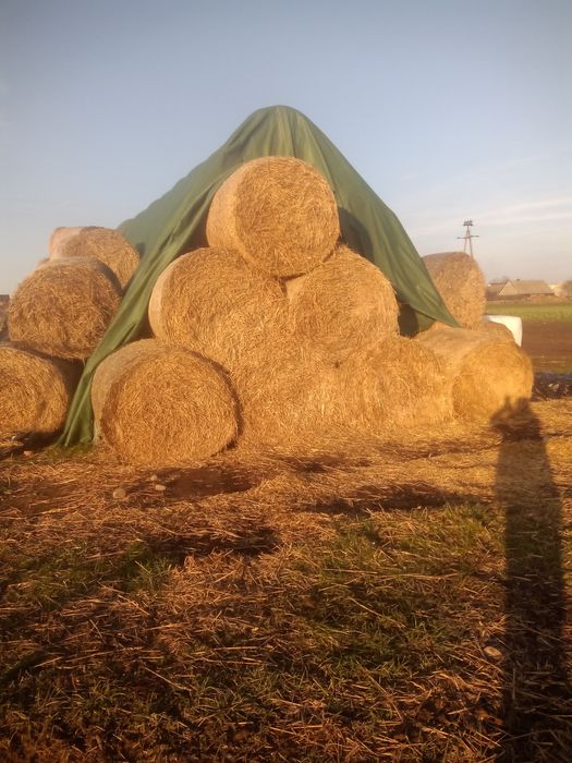 Słoma pod przykryciem