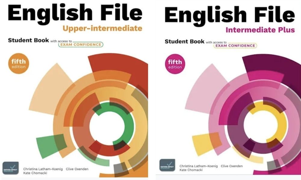 English File 5th . Intermediate-Plus, Upper- Intermediate, Advanced- Plus,