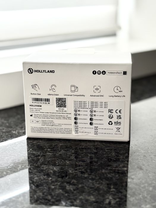 Microfone wireless Hollyland Lark M2