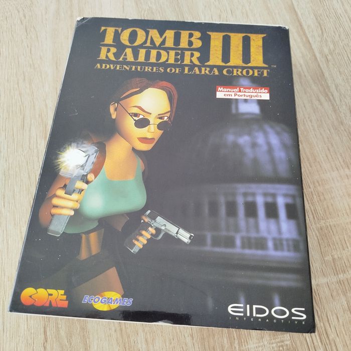 Tomb Raider III big box pc