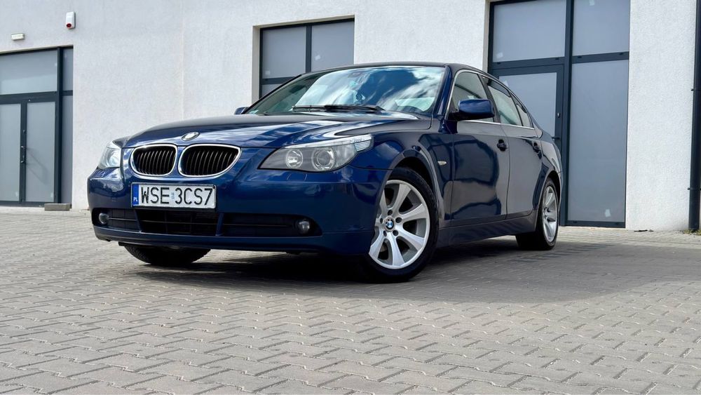 BMW E60 2.5 gaz/benzyna Skora alufelgi