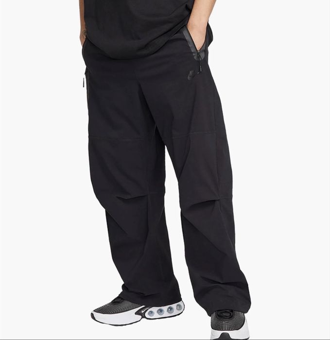 Nike Wovan Black штани найк нейлон нові