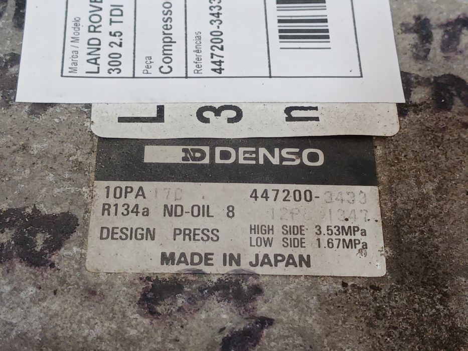 Compressor AC LAND ROVER Discovery I (LJ_)
