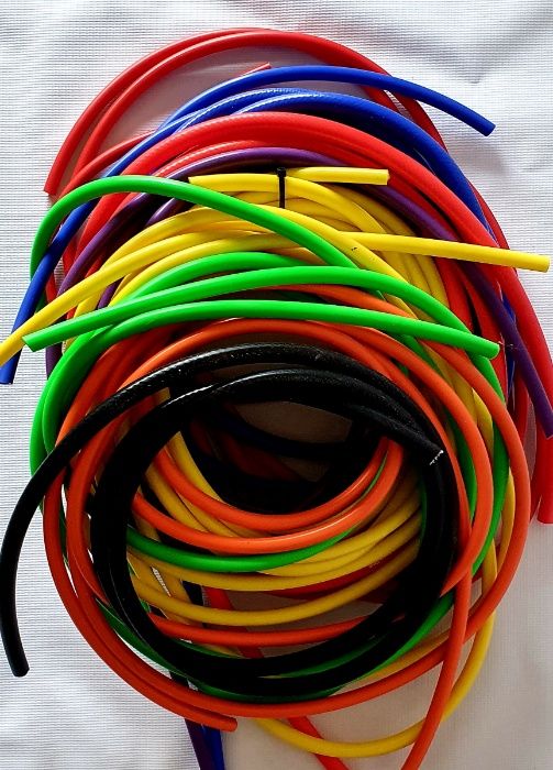 Przewód chłodzenia skuter wodny Silikon 1m czerwony