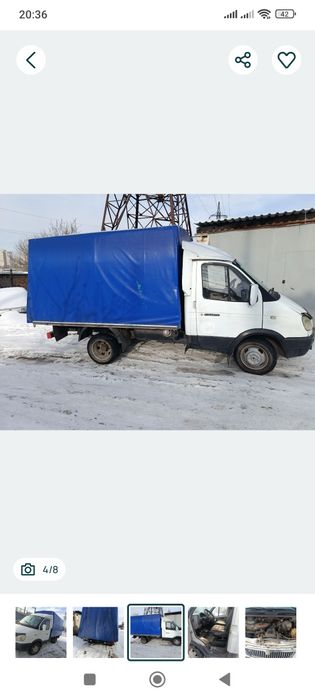 Продам тент на Газель в отличном состоянии