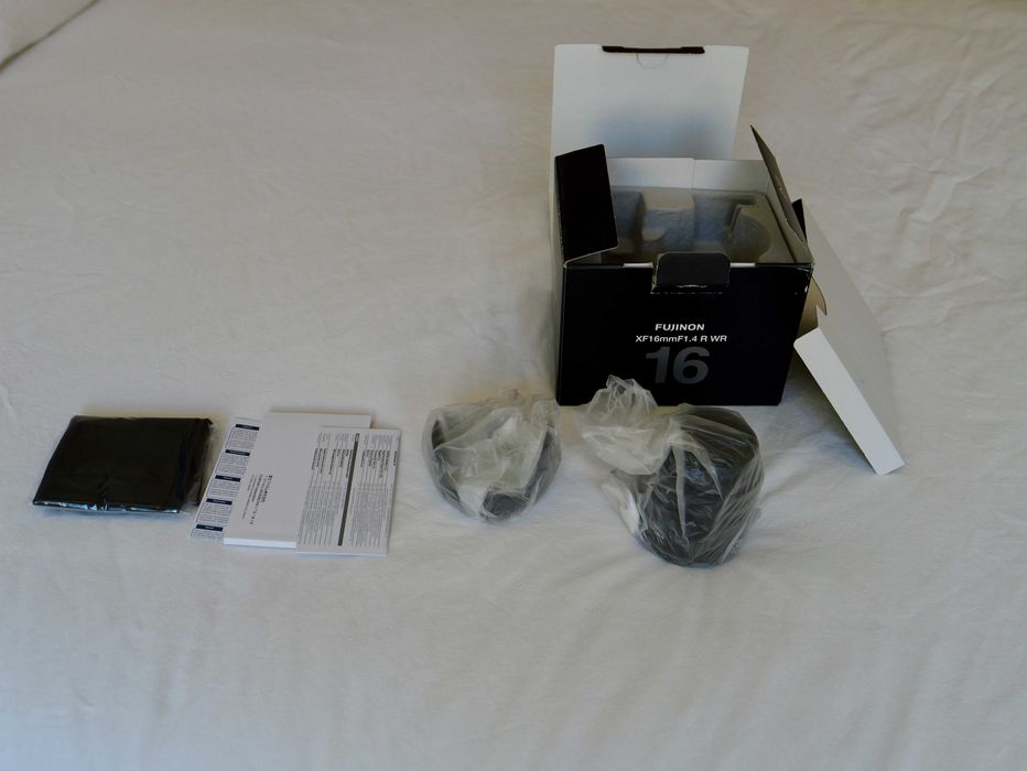 Fujifilm Fujinon XF 16mm f/1.4 R WR - Impecável / Mint (Com Caixa / Box)