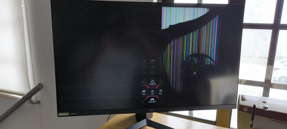 LG Ultragear 27GN650 peças