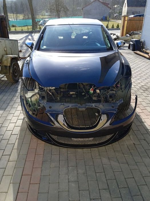 SEAT LEON II 2 2.0TDI TDI BKD JLT LAKIER LC9Z DRZWI BŁOTNIK KLAPA LUSTERKO ZDERZAK SZYBA CZĘŚCI LAMPA
