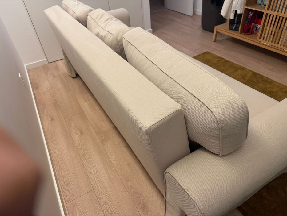 Sofá cama 3 lugares com arrumacão