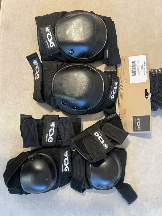 Ochraniacze  Basic zestaw ochraniaczy, czarne, S