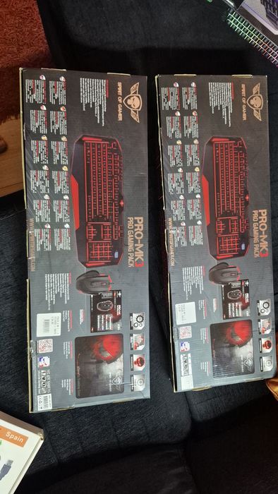 Teclado e rato gaming Spirit of Gamer