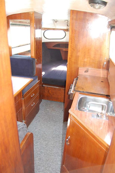 Łódź kabinowa , Houseboat . Freeman .