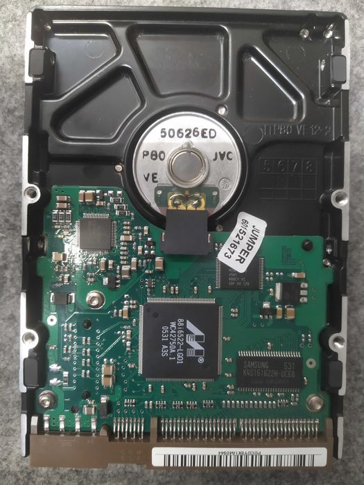 Dysk Samsung SP0802N REV: D 80GB IDE/ATA/PATA 80GB Sprawny bez błędów.