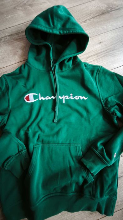 Bluza z kapturem Champion zielona