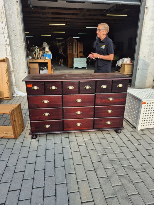 Szafka sosnowa aptekarka