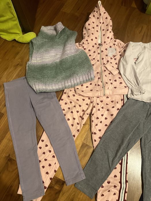 Zestaw oryginalnych ubrań Zara Calvin Klein Nike hust&claire i inne