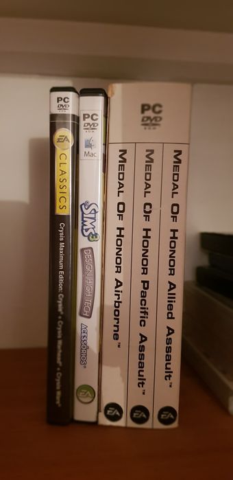 Jogos de PC antigos em CD