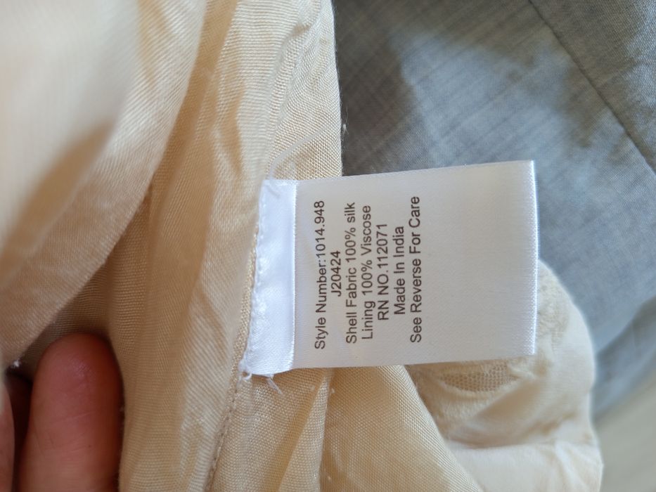 Vintage jedwabna bluzka M/L Jigsaw