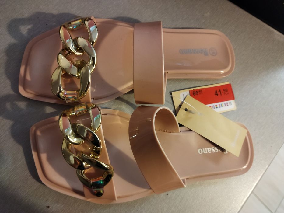 Laczki klapki łańcuch 37