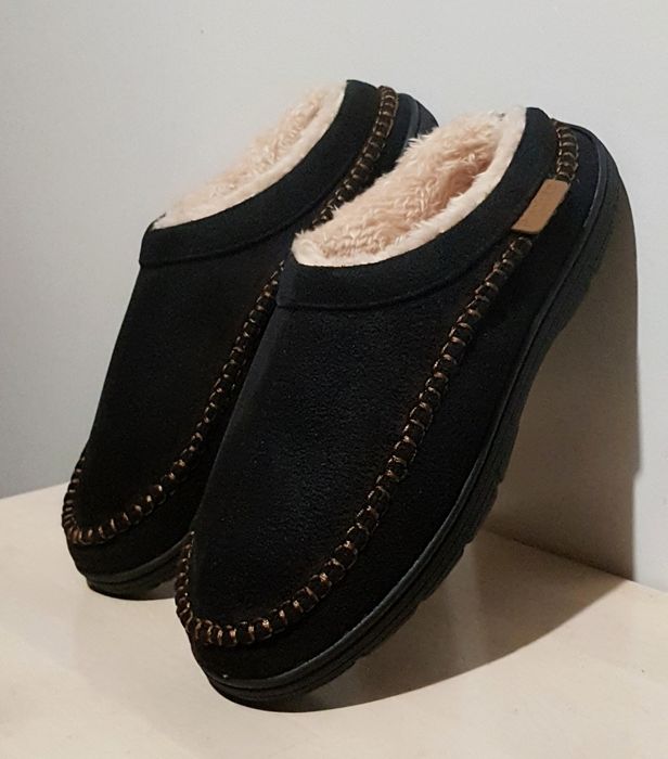 Męskie kapcie mokasyny 27,5cm (r. 43) jesienno zimowe pantofle slipper