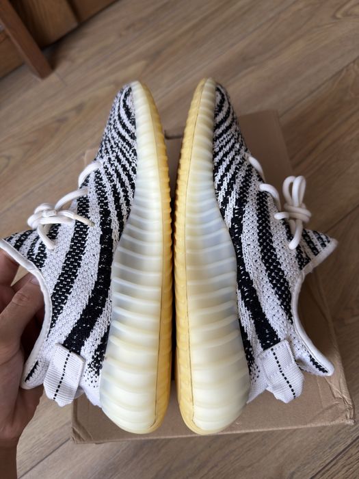 Adidas Yeezy Boost 350 V2 Zebra buty sneakersy biało czarne 42