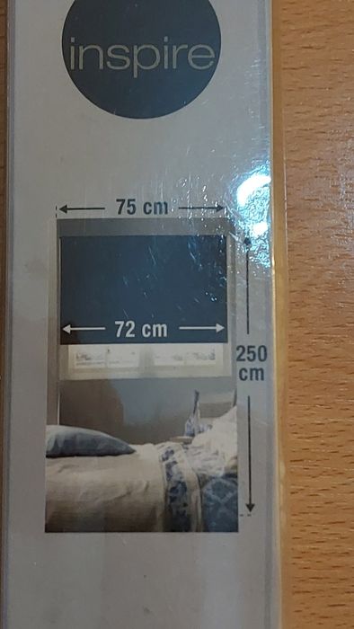 Estore de rolo opaco-NOVO