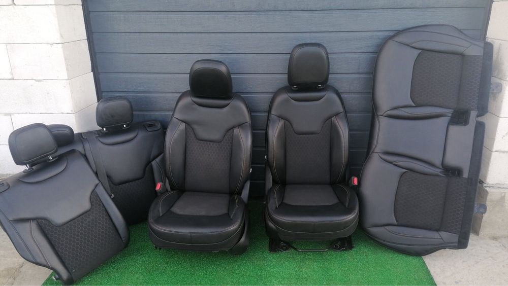 Салон сидіння сідушки Jeep Compass 2017-2024 з підігрівом комбіновані