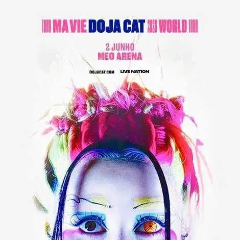 URGENTE Bilhete Mesmo em frente do palco Doja Cat