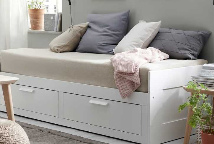 Cama Ikea Solteiro / Casal BRIMNES