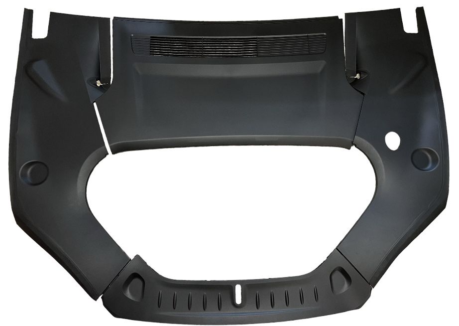 Подкапотный Пластик Накладка Жабо Tesla Model 3 Y S X Plaid