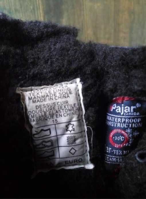 Черевики зимові теплі Pаajar Canada,сапоги теплые