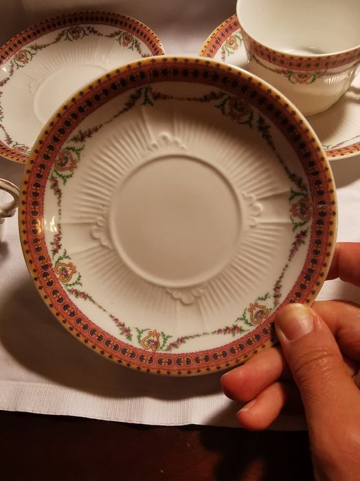 3 вінтажні чашки Limoges