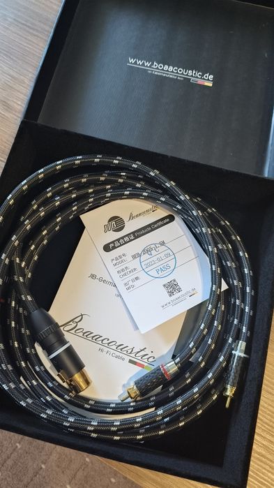 Міжблочний кабель boaacoustic evolution black xlr rca  1.5метра