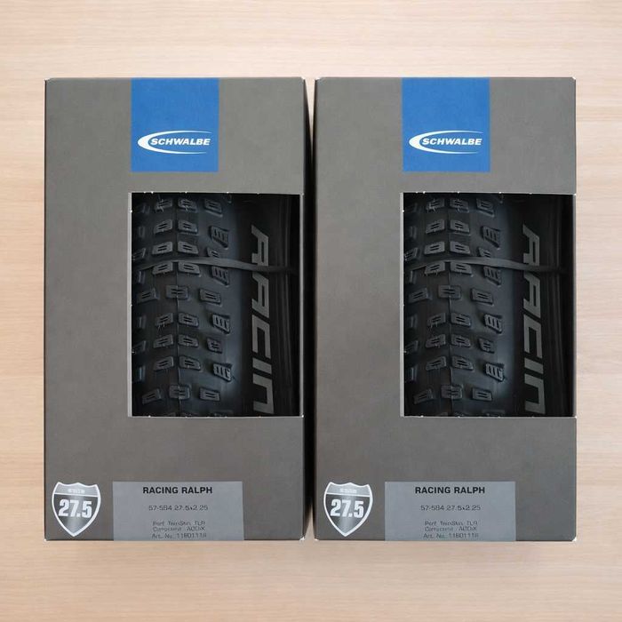 Pack 2 Pneus Schwalbe Racing Ralph 27.5x2.25 TLR Folding