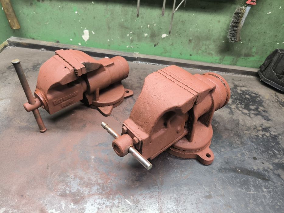 Тиски слесарные. Производство Ссср