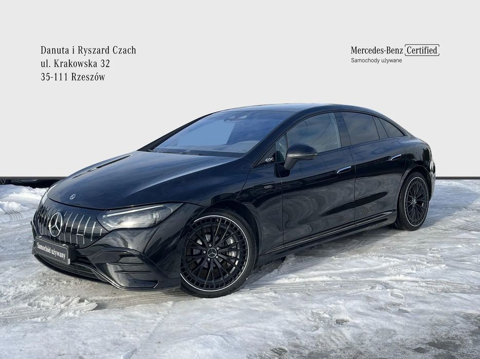 Mercedes-Benz EQE 43 AMG 4MATIC / Serwis ASO / Salon Polska / Bezwypadkowy / FV 23%