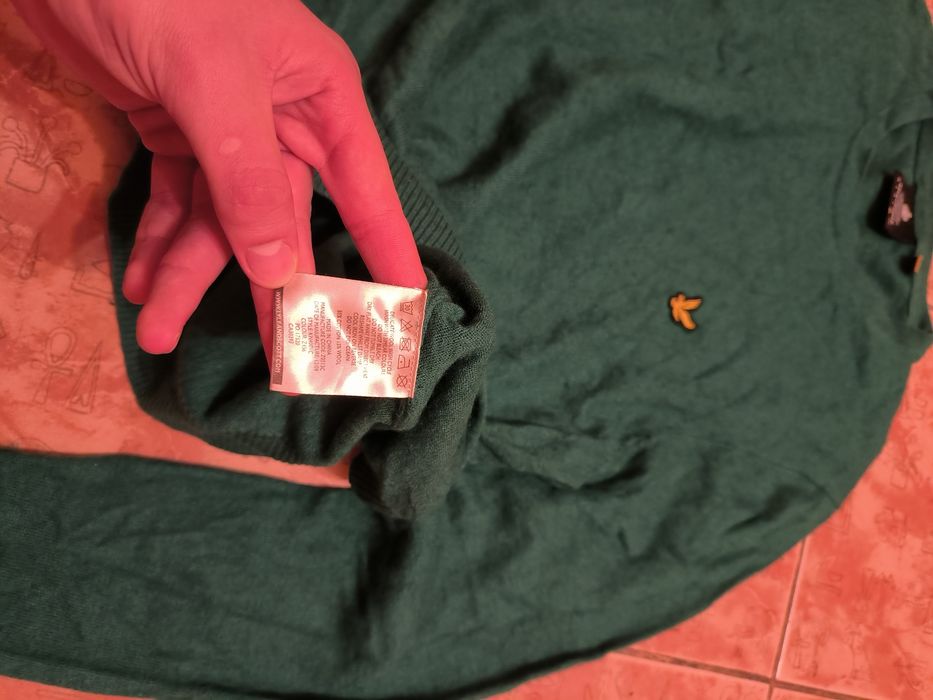 Кофта Lyle scott свитер реглан Л Хл сток идеал