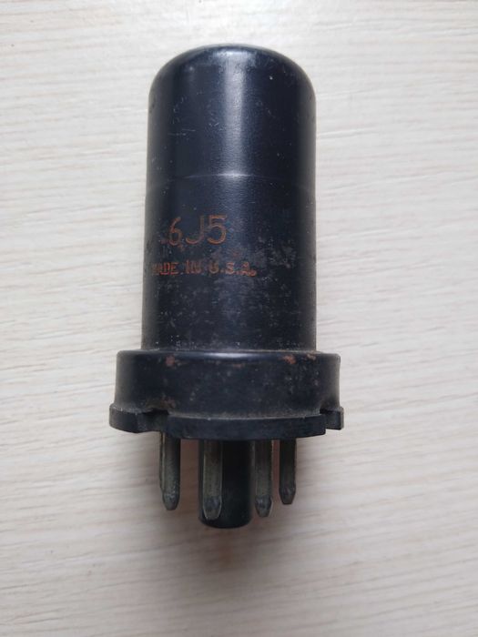 Lampa elektronowa 6J5 RCA Made in U.S.A.