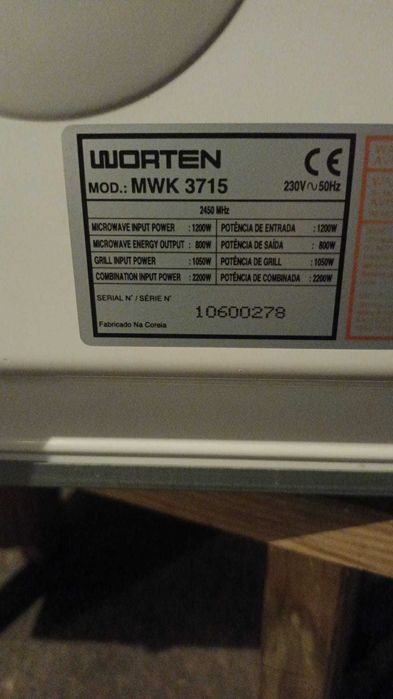 Microondas Worten