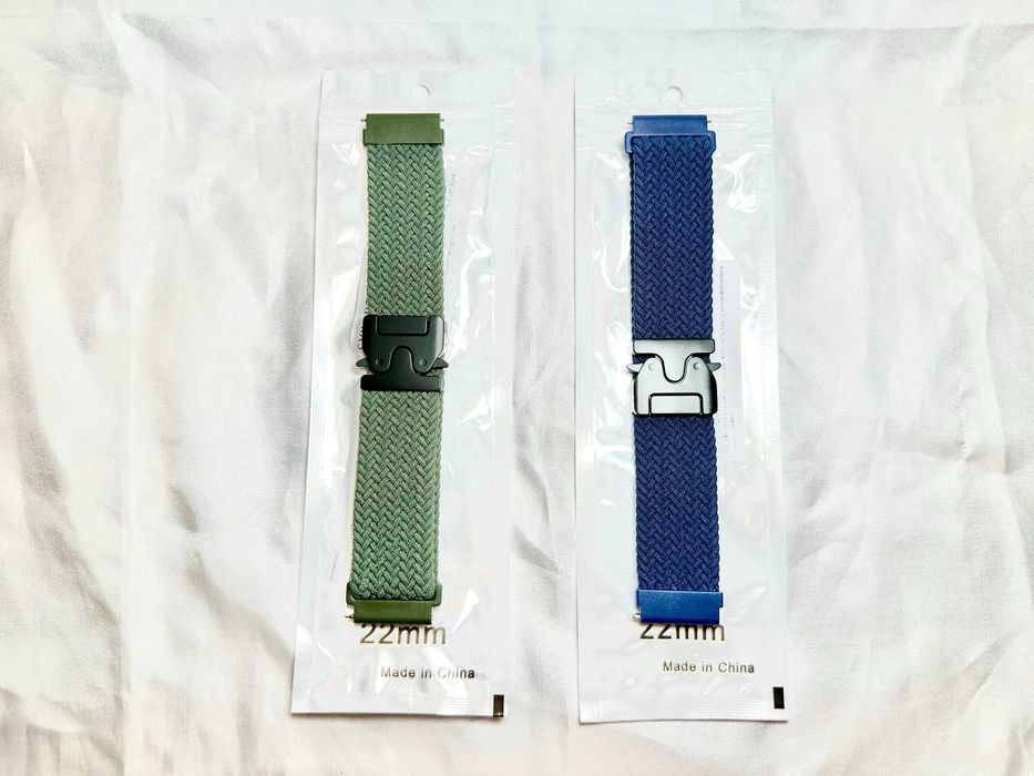 Paski do zegarka, 2 szt., 22 mm.