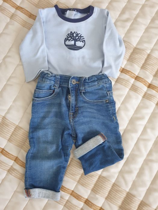 Conjunto Timberland 12 meses