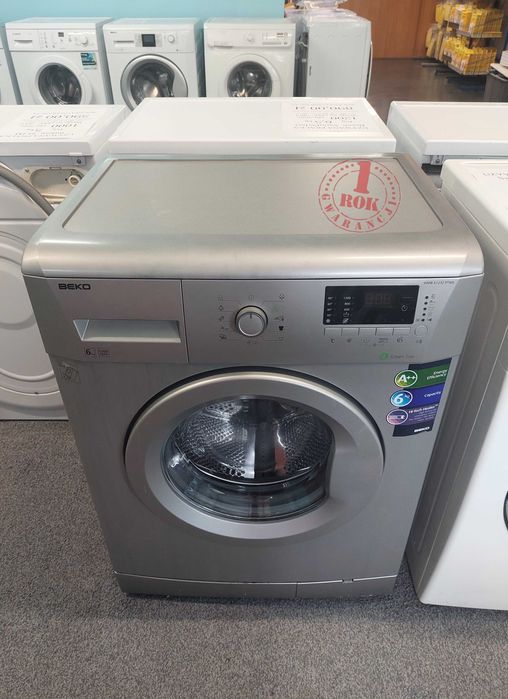 ROK GWARANCJA Pralka Beko WMB61232PTMS 6 kg 1200 obr. Wyświetlacz LED