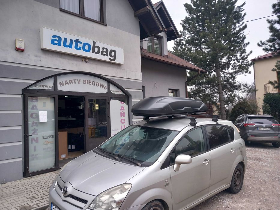 Promocja !Box dachowy Thule Pulse 2 XL, pojemność 500 litrów solidny, czarny mat