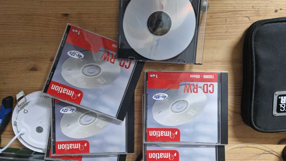 Dvd, CD e Casstes Virgem