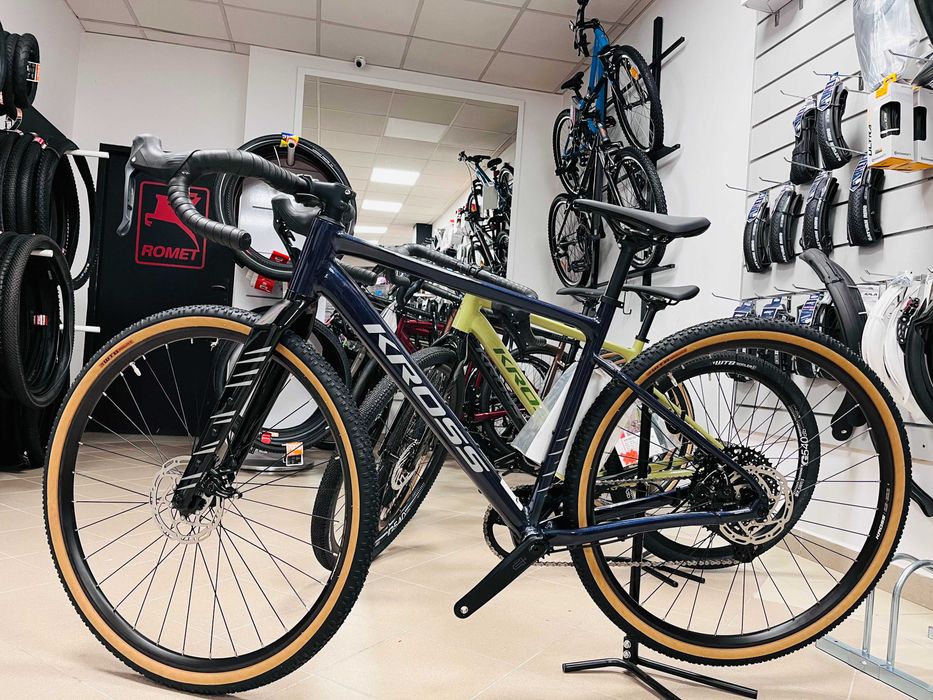 KROSS ESKER 2.0 | Rama 19" | Koło 28" | Granatowy | Gravel | Nowy | Dostępny od ręki